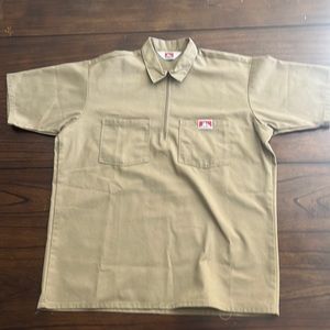Ben Davis Large half zip shirt